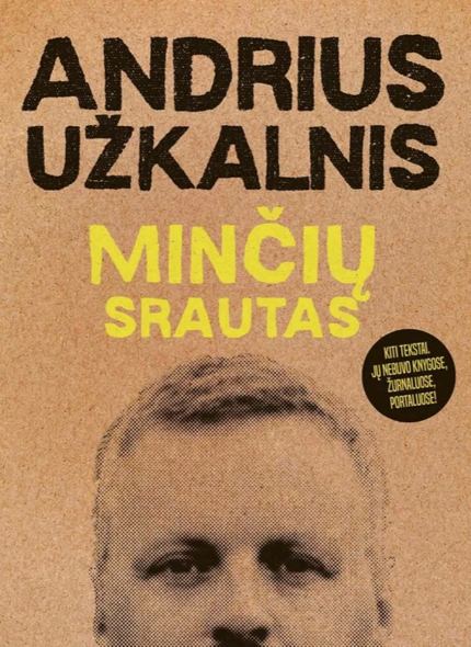 Minčių srautas — viršelis